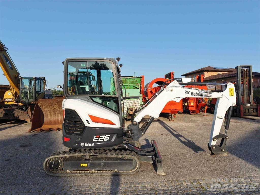Bobcat E26 Minigravemaskiner