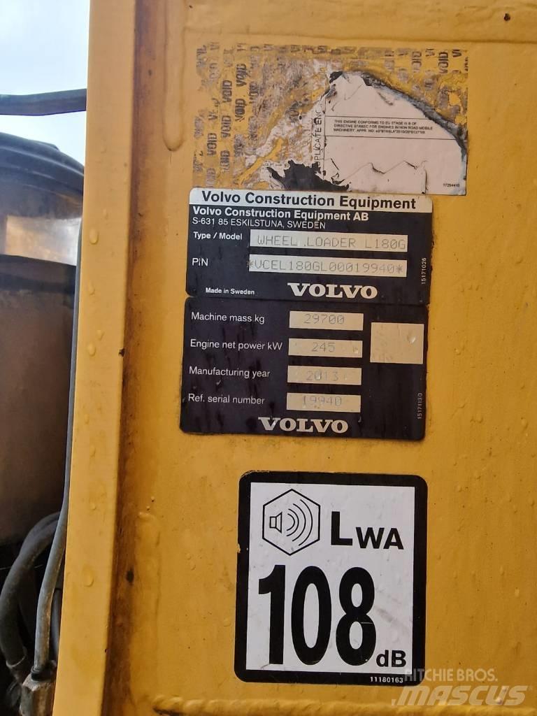 Volvo L180G Bj 2013' Læssemaskiner på hjul