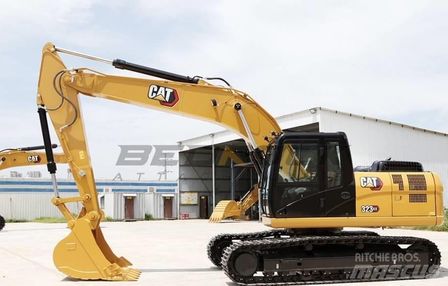 CAT 2023 CAT 323GX Gravemaskiner på hjul