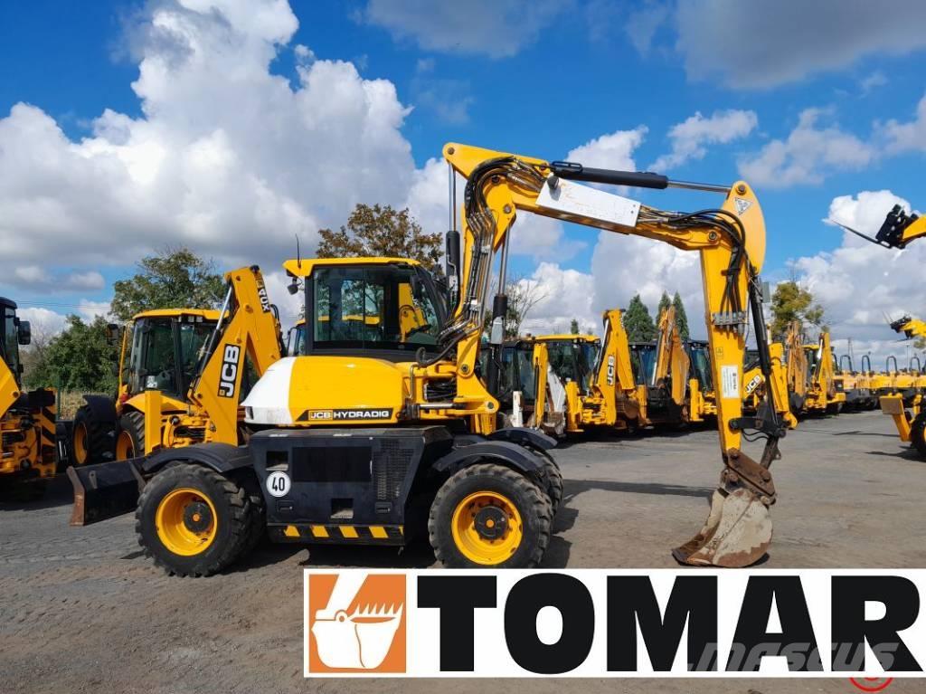 JCB HYDRADIG 110W Gravemaskiner på hjul