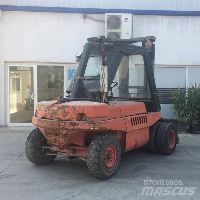 Linde H80D Diesel gaffeltrucks