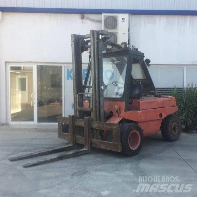Linde H80D Diesel gaffeltrucks