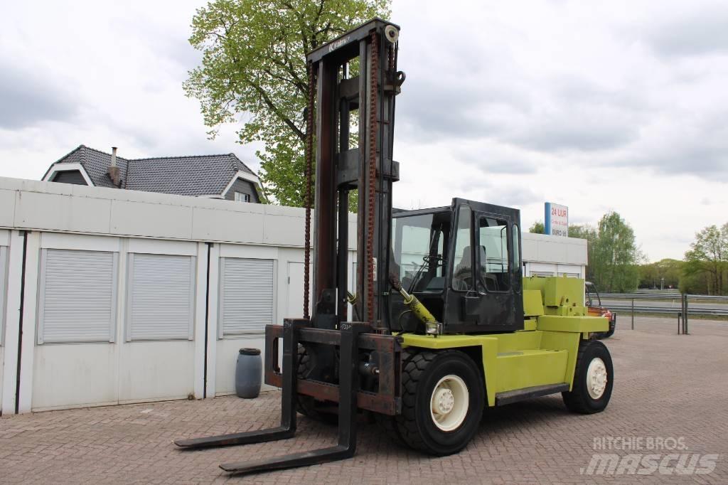 Clark DPL 136 Diesel gaffeltrucks