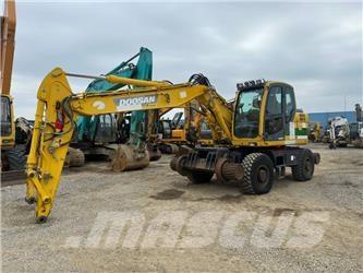 Doosan DX 160 WR Gravemaskiner på hjul
