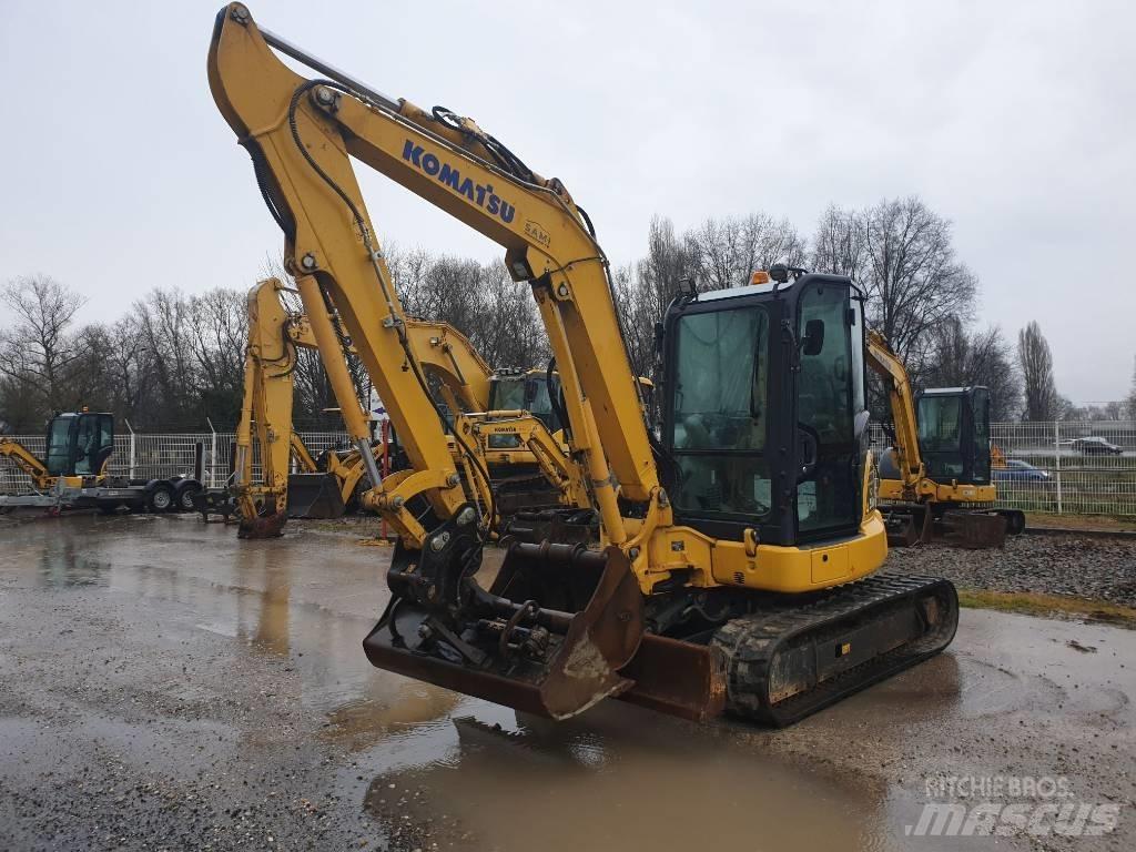 Komatsu PC55MR-5 Minigravemaskiner