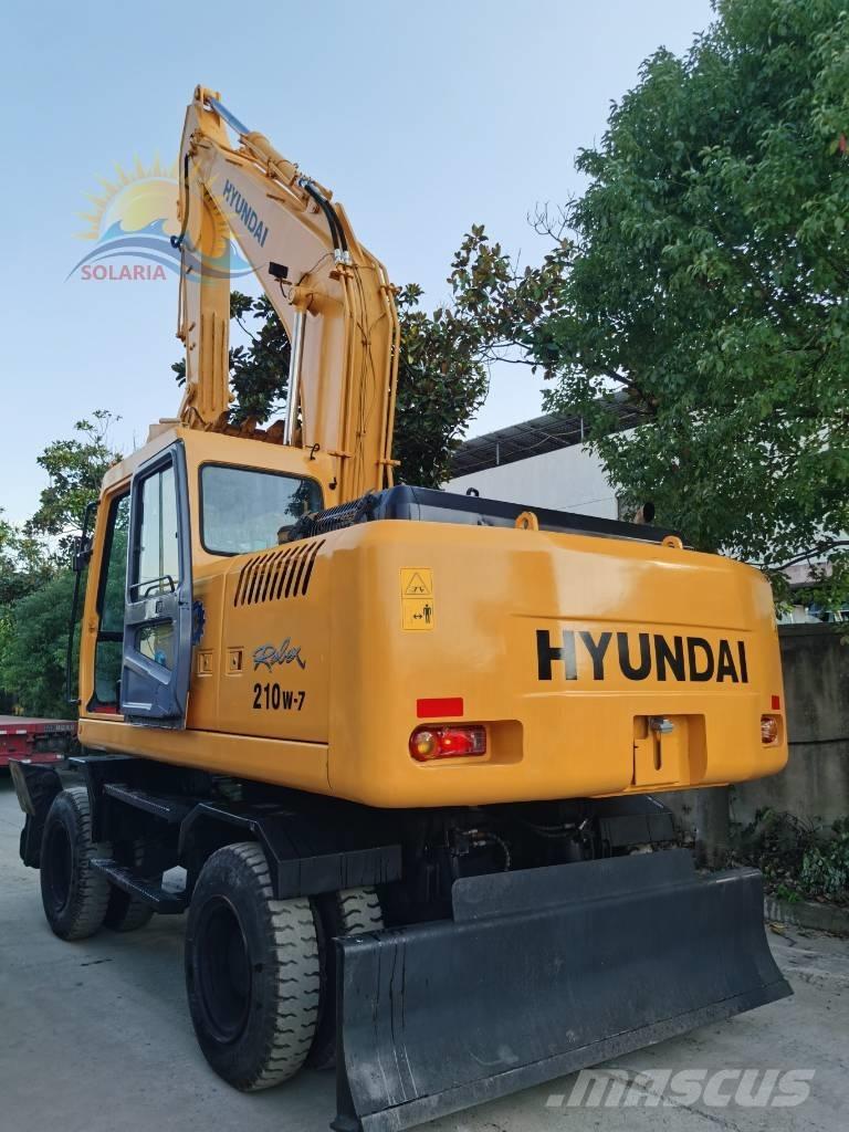 Hyundai robex 210w-7 Gravemaskiner på hjul