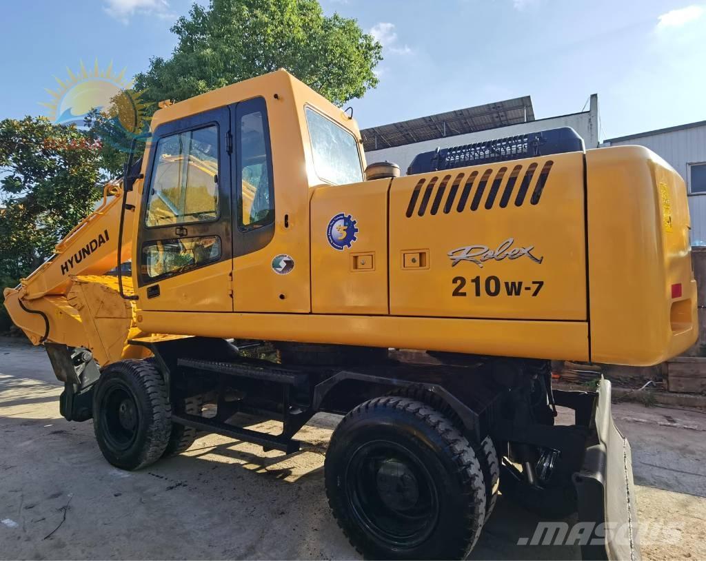 Hyundai robex 210w-7 Gravemaskiner på hjul