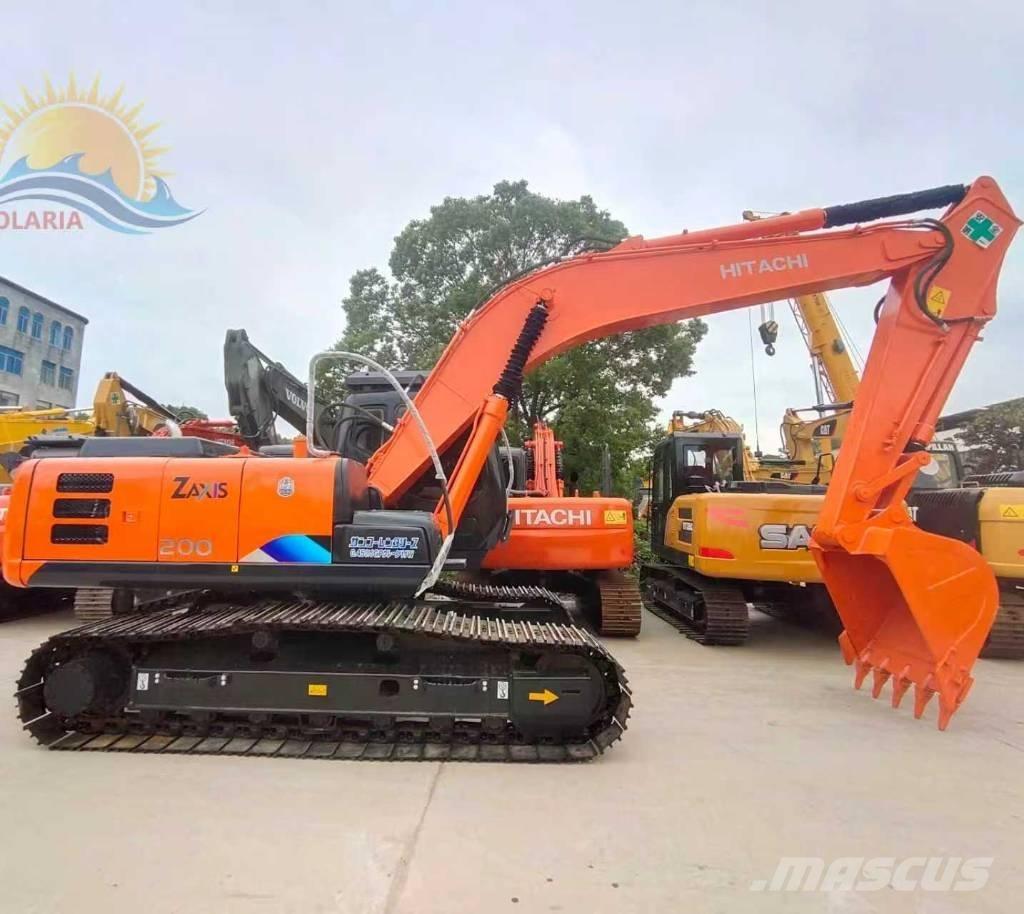 Hitachi ZX 200 Gravemaskiner på larvebånd