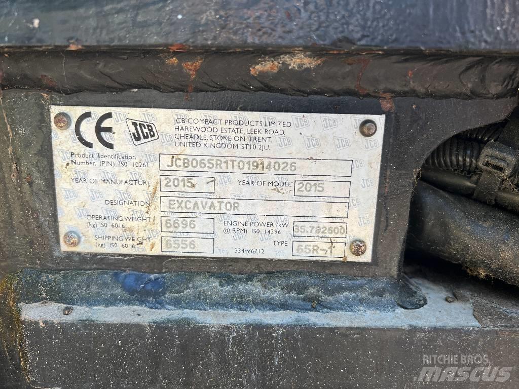 JCB 65 R-1 Minigravemaskiner