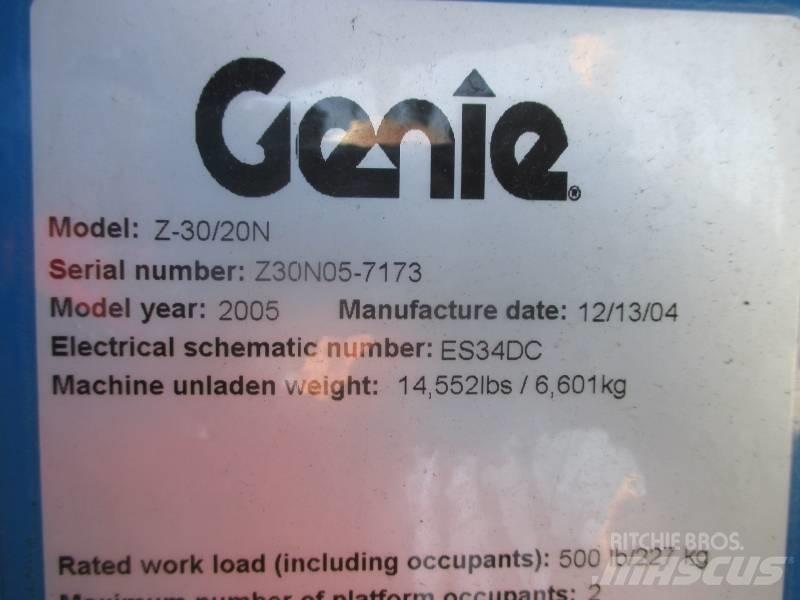 Genie Z 30/20 N Bomlifte med knækarm