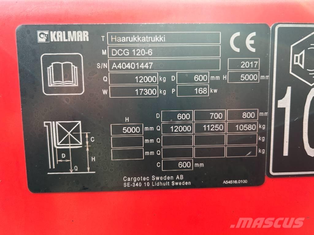 Kalmar DCG120-6 Diesel gaffeltrucks