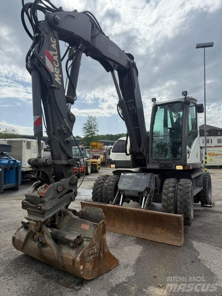 Mecalac 714 MW Gravemaskiner på hjul