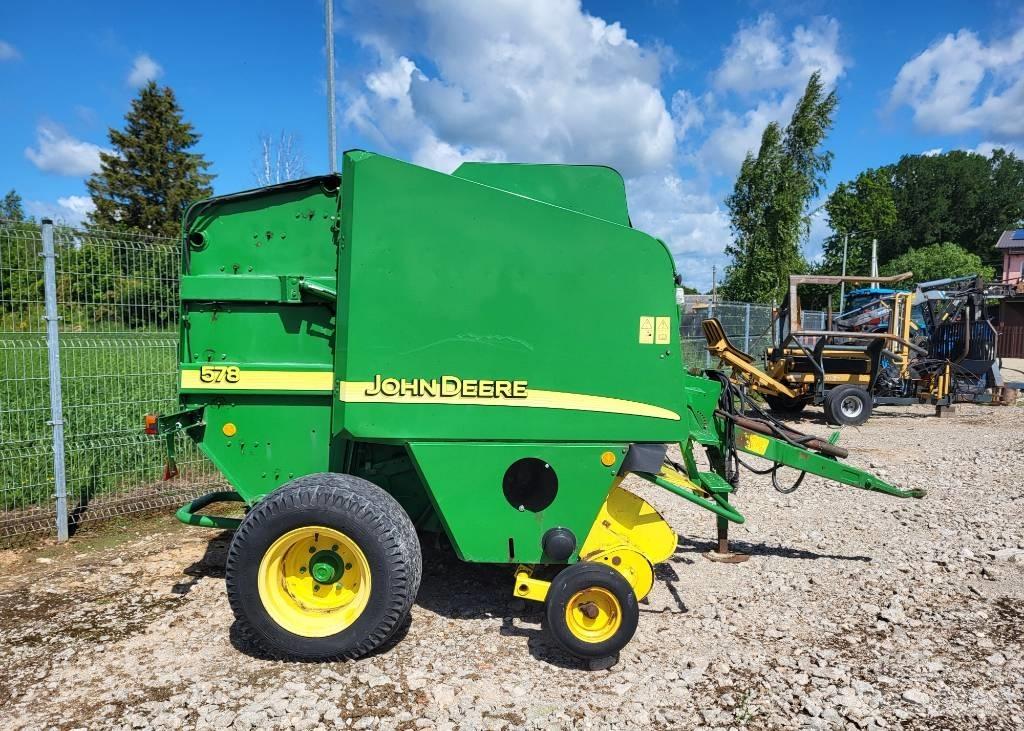 John Deere 578 Rundballe-pressere