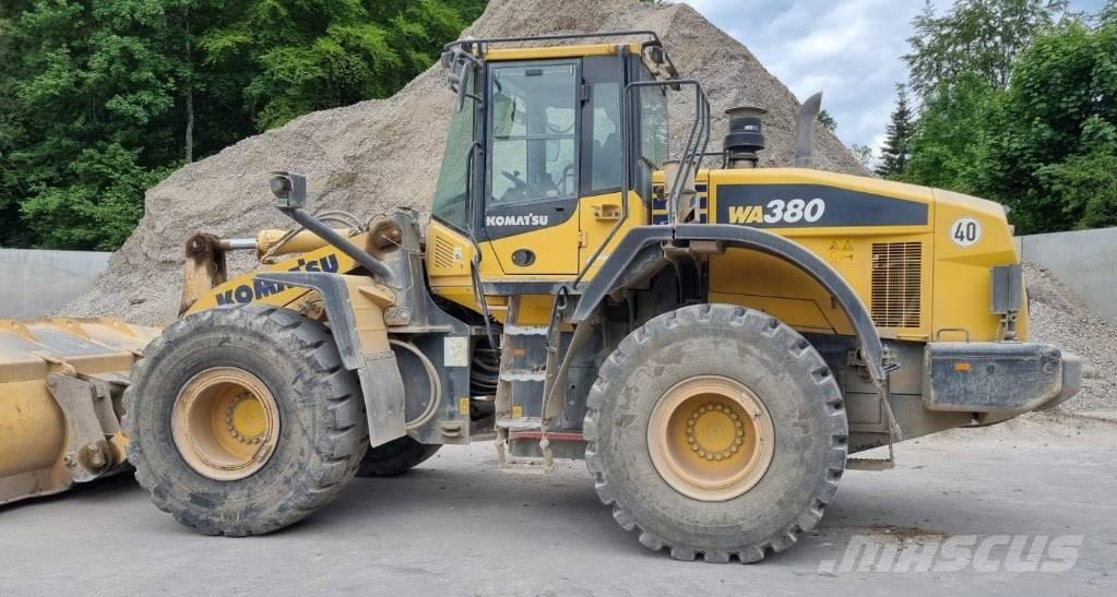 Komatsu WA 380 Læssemaskiner på hjul