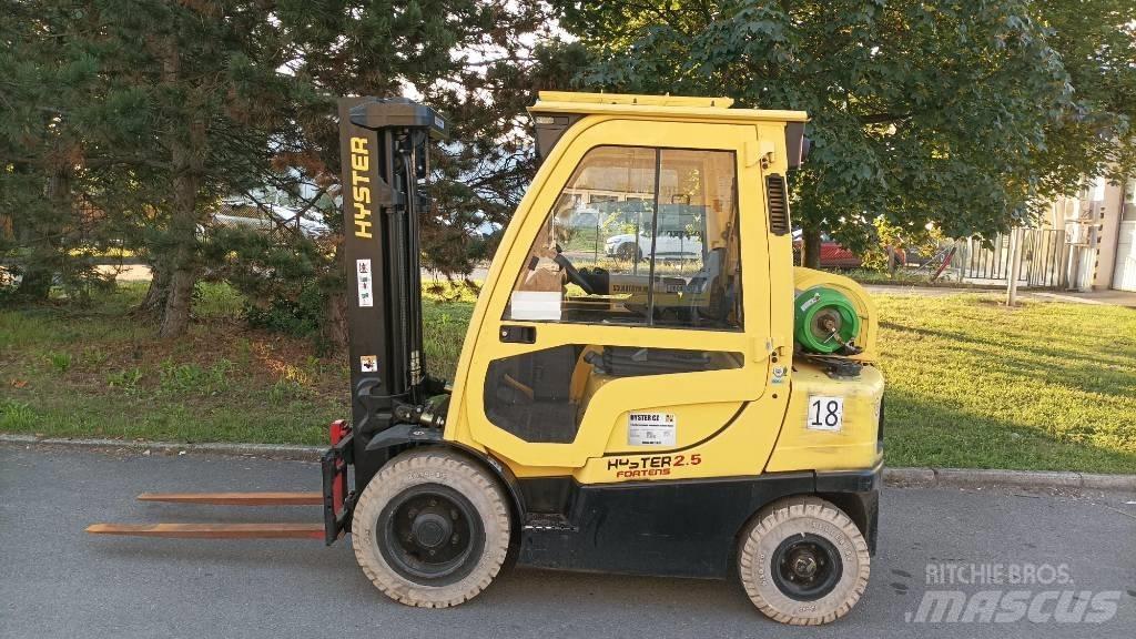 Hyster H2.5FT LPG gaffeltrucks