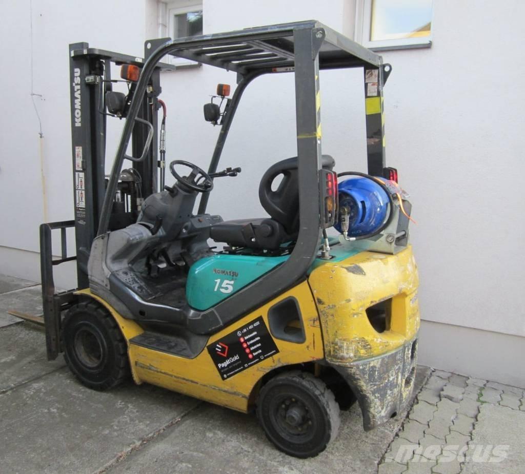 Komatsu FG 15 HT-20 LPG gaffeltrucks