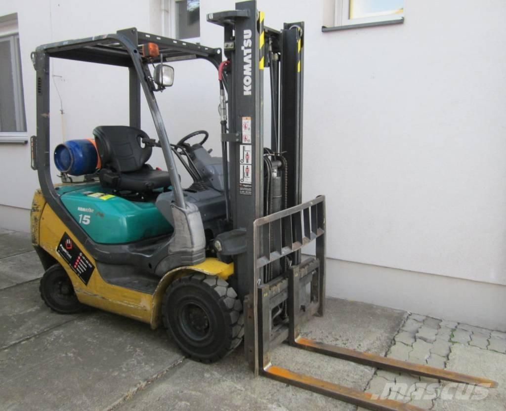 Komatsu FG 15 HT-20 LPG gaffeltrucks