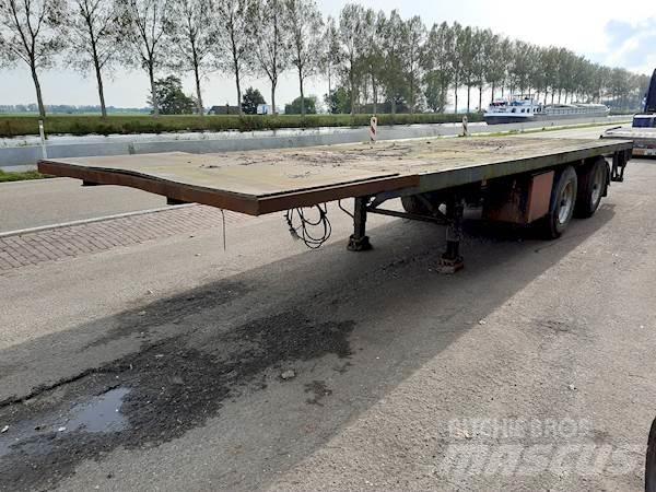  Onbekend ONBEKEND Semi-trailer med lad/flatbed