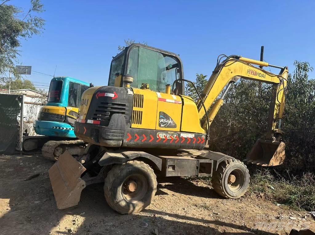 Hyundai R60W-7 Gravemaskiner på larvebånd