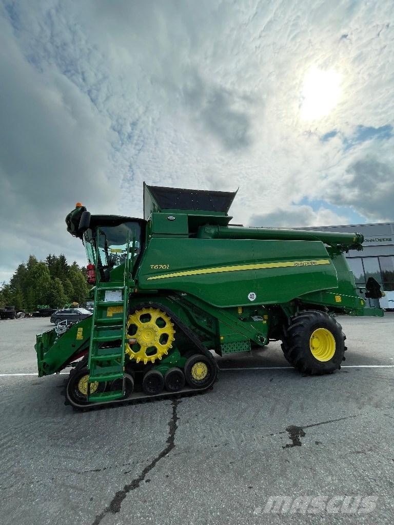 John Deere T670 i Mejetærskere