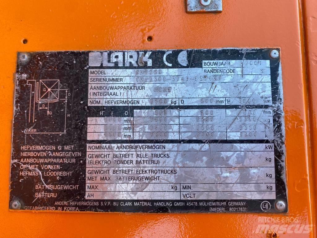 Clark CMP 25 Diesel gaffeltrucks