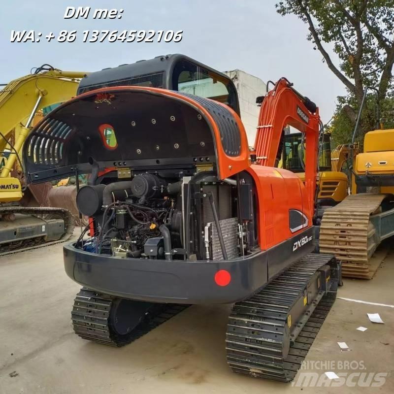 Doosan DX60 Gravemaskiner på larvebånd