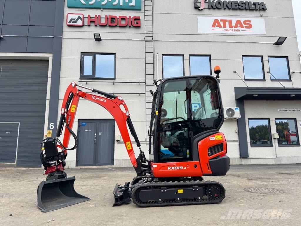 Kubota KX 019-4 Minigravemaskiner