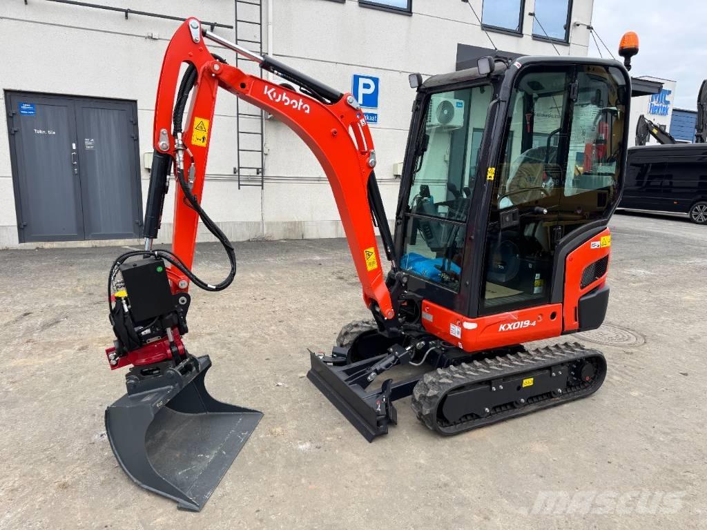 Kubota KX 019-4 Minigravemaskiner