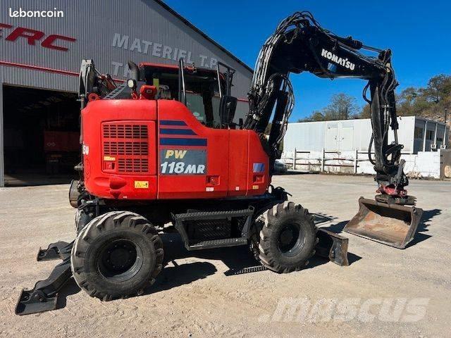 Komatsu PW 118 Gravemaskiner på hjul