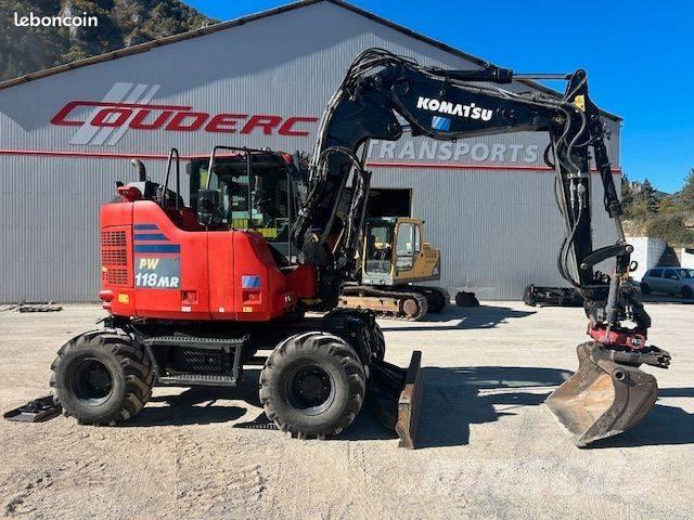 Komatsu PW 118 Gravemaskiner på hjul