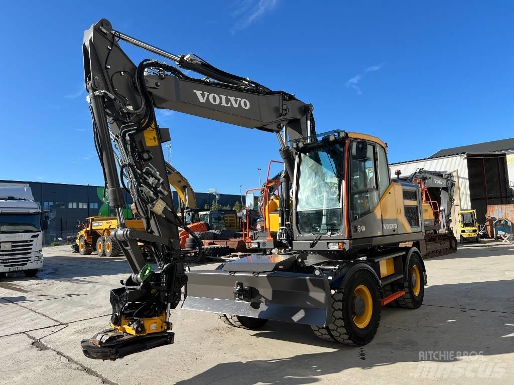 Volvo EW 160 E Gravemaskiner på hjul