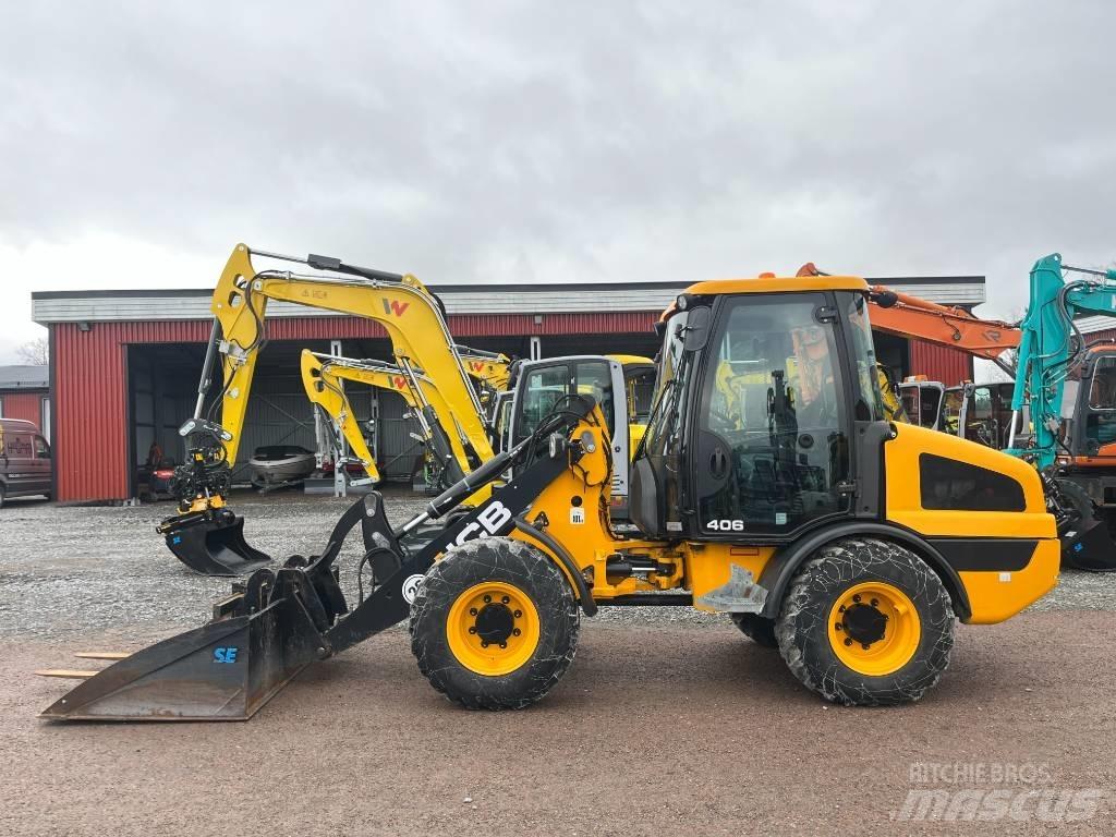 JCB 406 - Uthyres Læssemaskiner på hjul