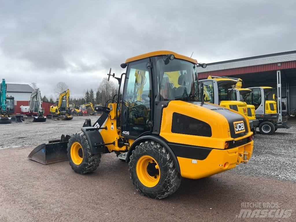 JCB 406 - Uthyres Læssemaskiner på hjul