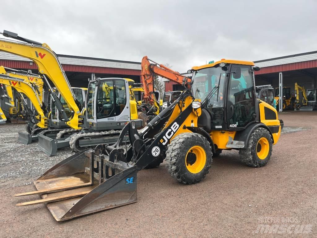 JCB 406 - Uthyres Læssemaskiner på hjul