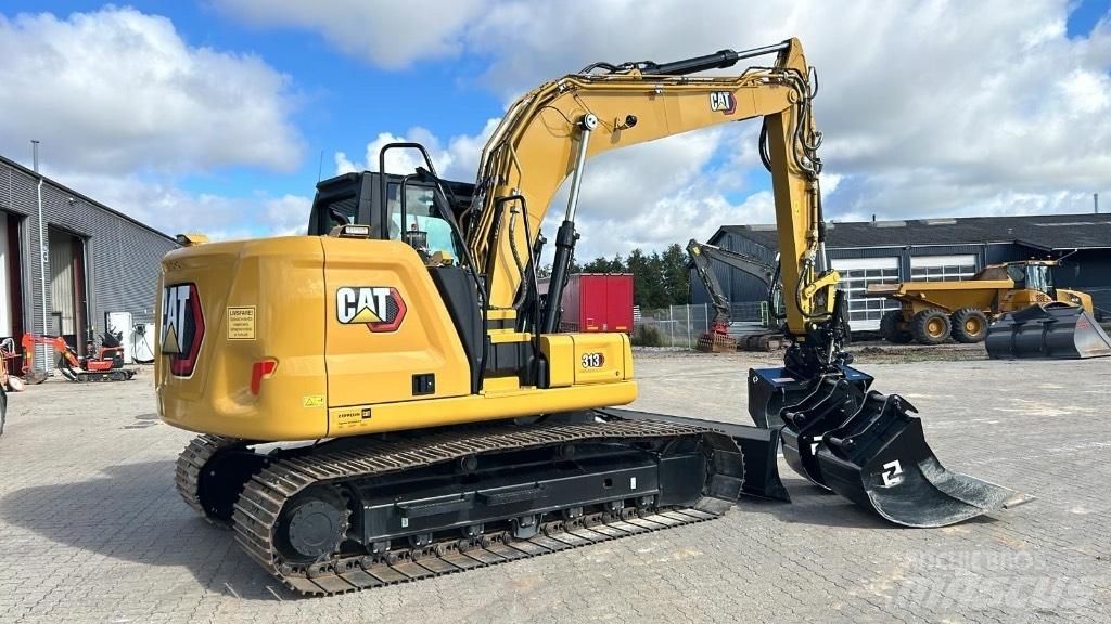 CAT 313 Gravemaskiner på larvebånd