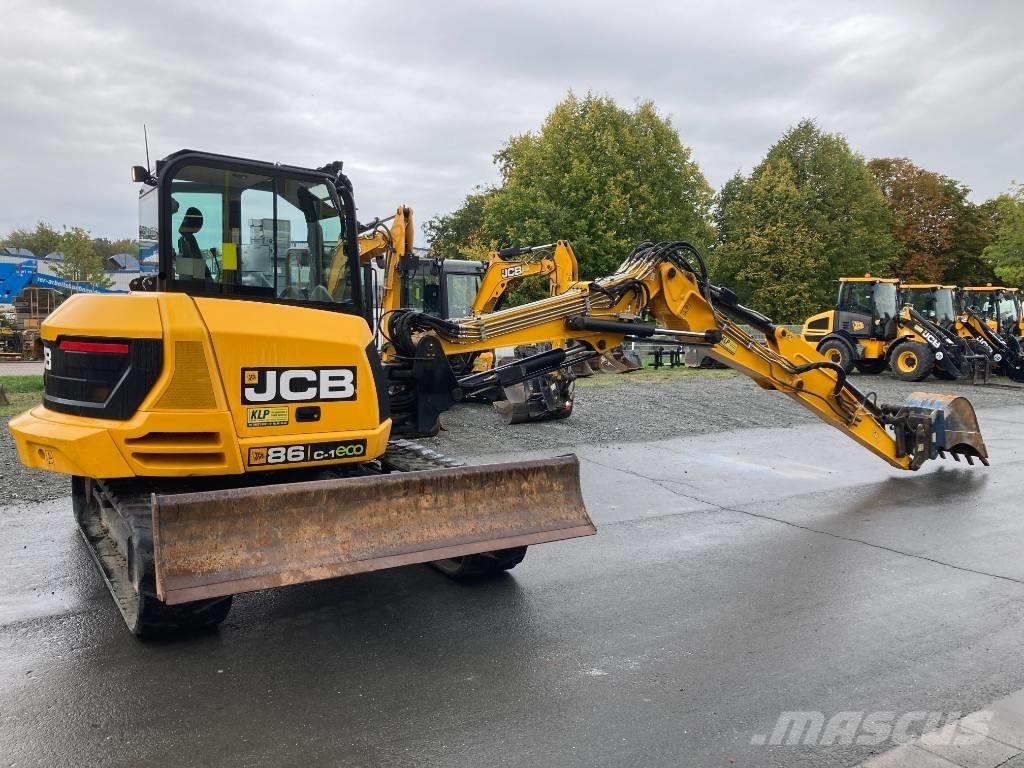 JCB 86 C-1 Midi-gravemaskiner 7t - 12t