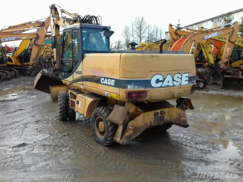 CASE WX 200 Gravemaskiner på hjul
