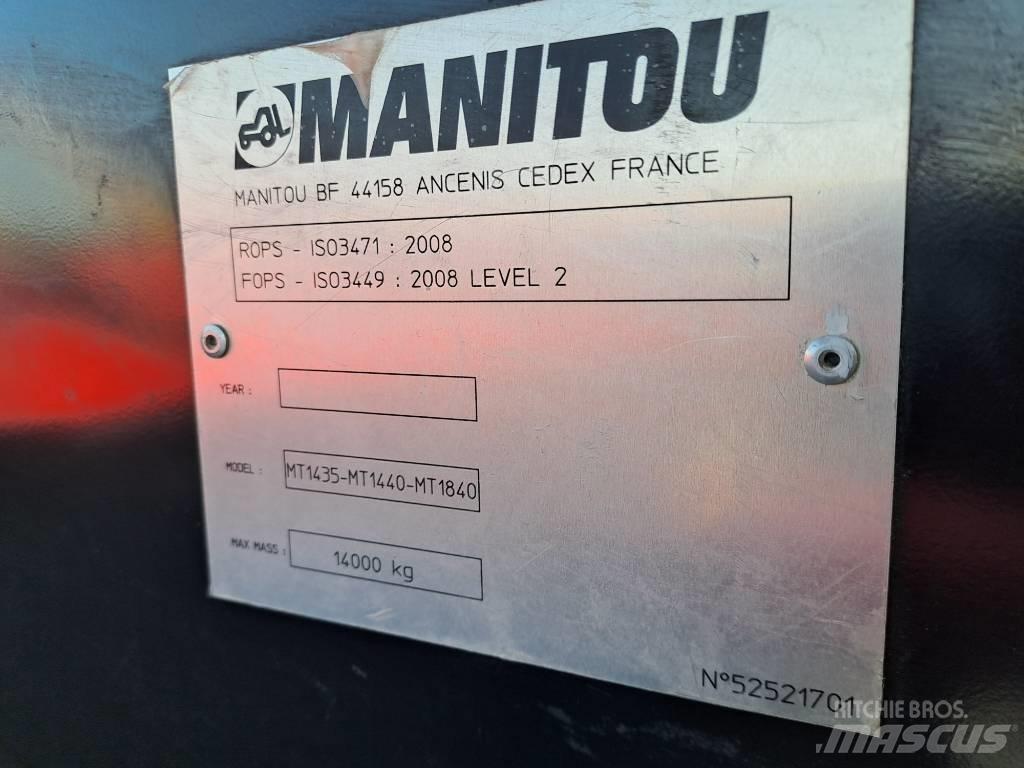 Manitou MT1440E Teleskoplæssere