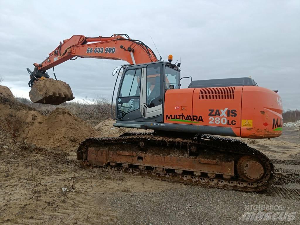 Hitachi ZX 280 LC-3 Gravemaskiner på larvebånd