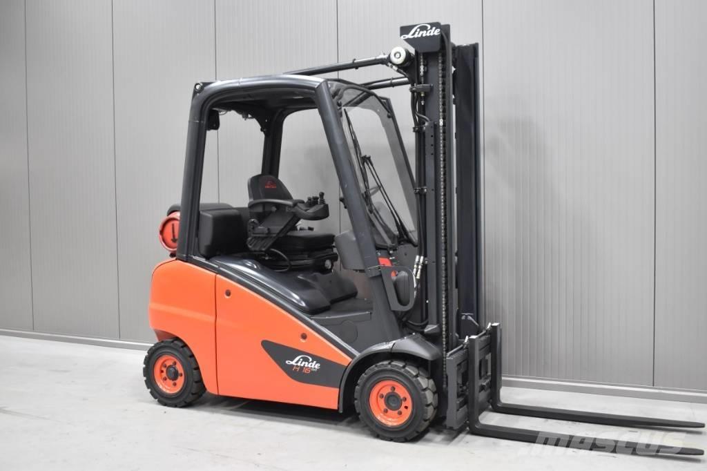 Linde H 16 T - 01 LPG gaffeltrucks