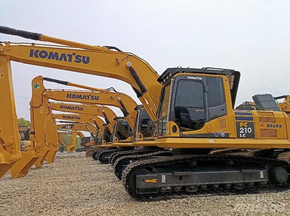 Komatsu PC 210 LC Gravemaskiner på larvebånd