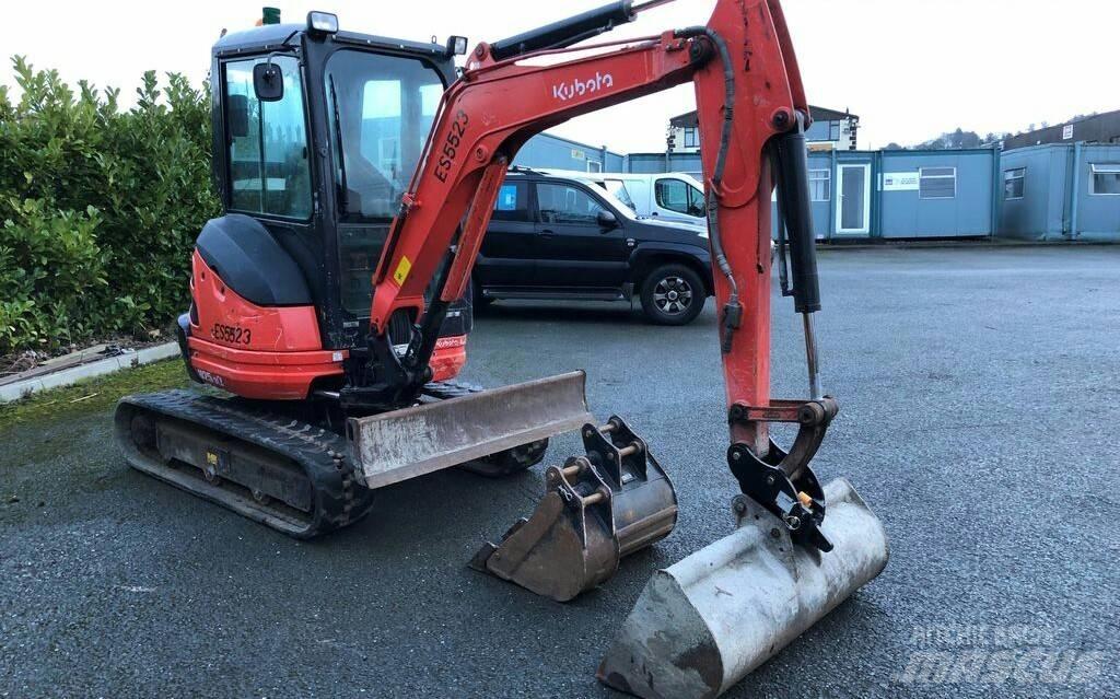 Kubota U 25 Minigravemaskiner