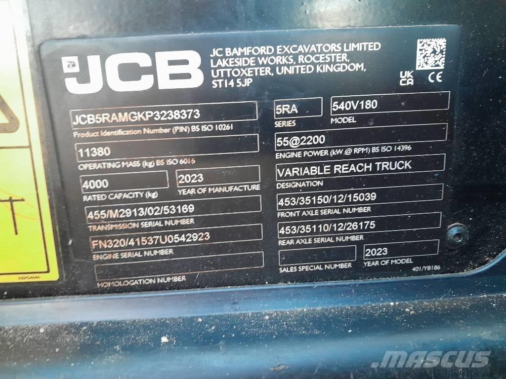 JCB 540.180 Teleskoplæssere