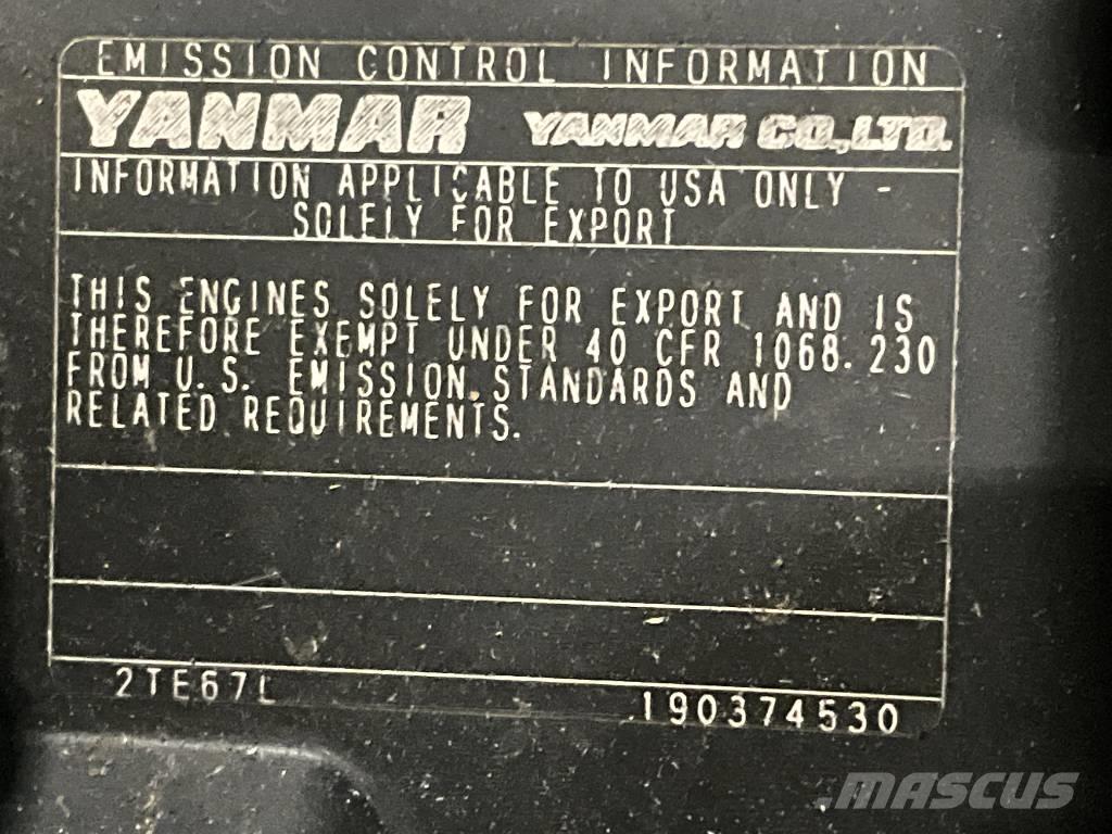 Yanmar SV 08-1 A Minigravemaskiner