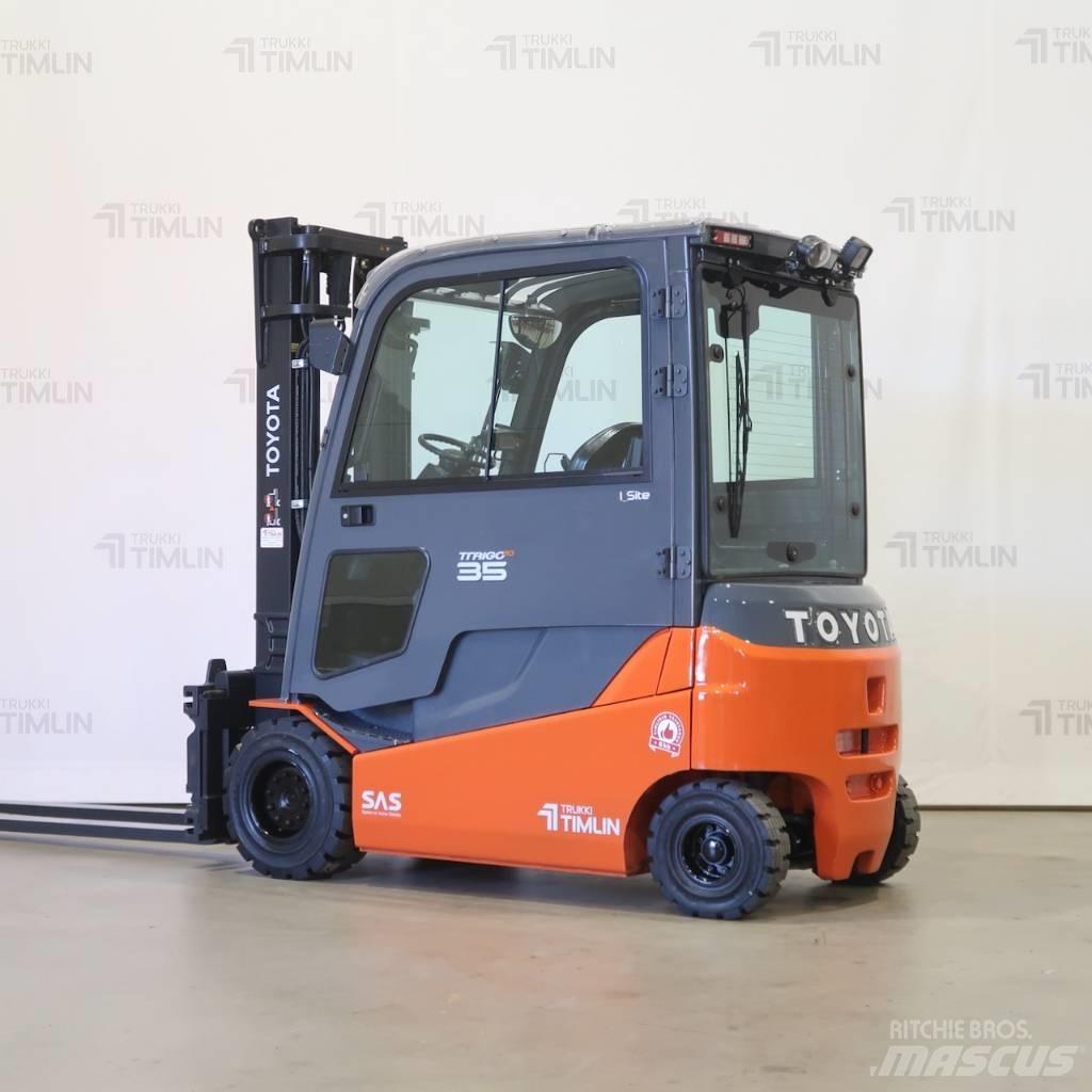 Toyota 8FBMT35 El gaffeltrucks