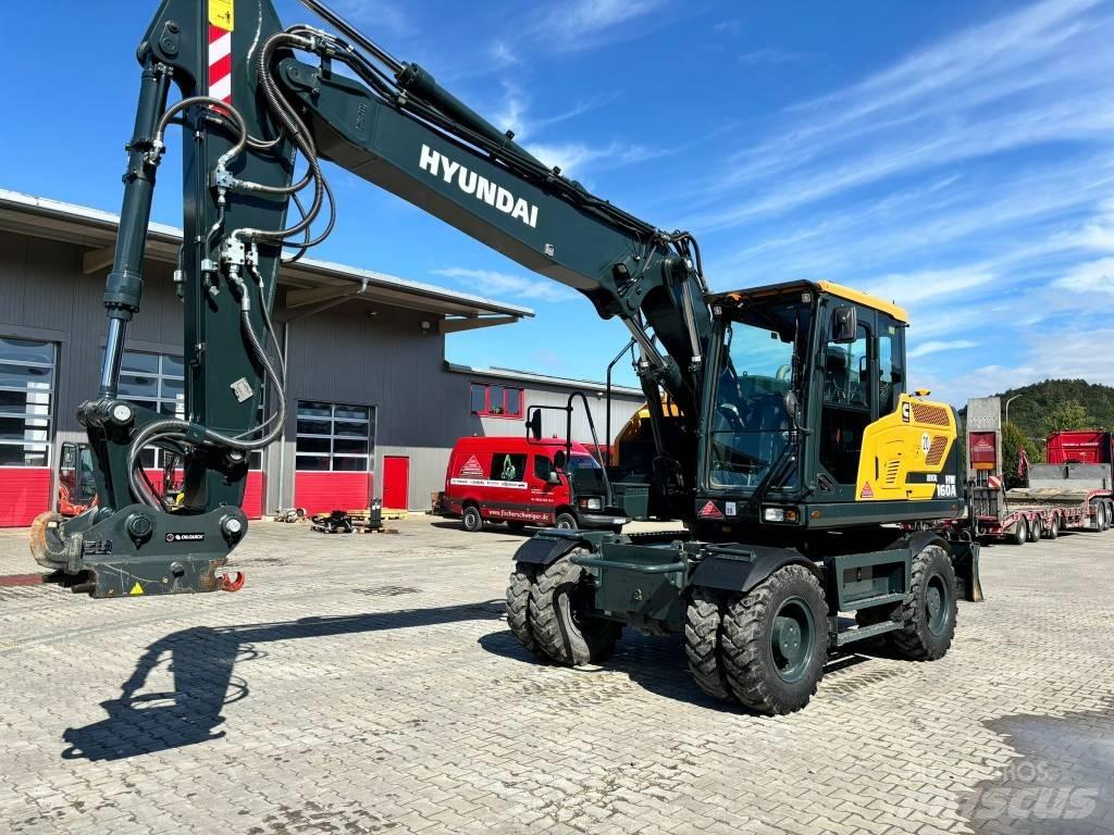 Hyundai HW160A Gravemaskiner på hjul