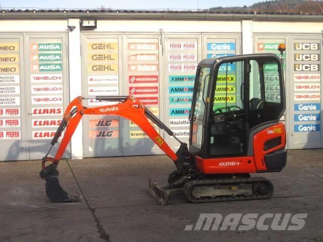 Kubota KX016-4 Minigravemaskiner