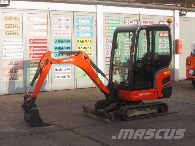 Kubota KX016-4 Minigravemaskiner