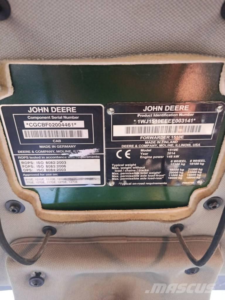 John Deere 1510 IT4 Udkørselsmaskiner