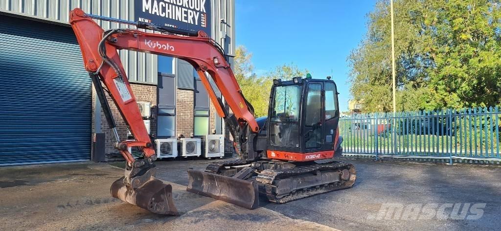 Kubota KX 080-4 Midi-gravemaskiner 7t - 12t